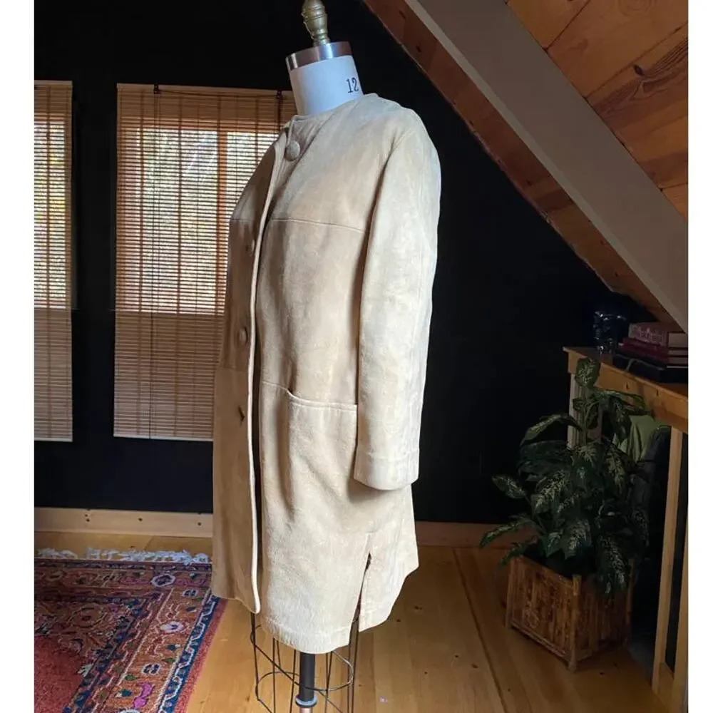 Vintage Suede Coat - Picture 3 of 4